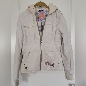 Billabong jacket, sz. Med, off white